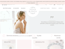 Tablet Screenshot of novia-blanca.pl